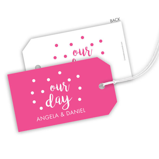 Our Day Confetti Hanging Gift Tags